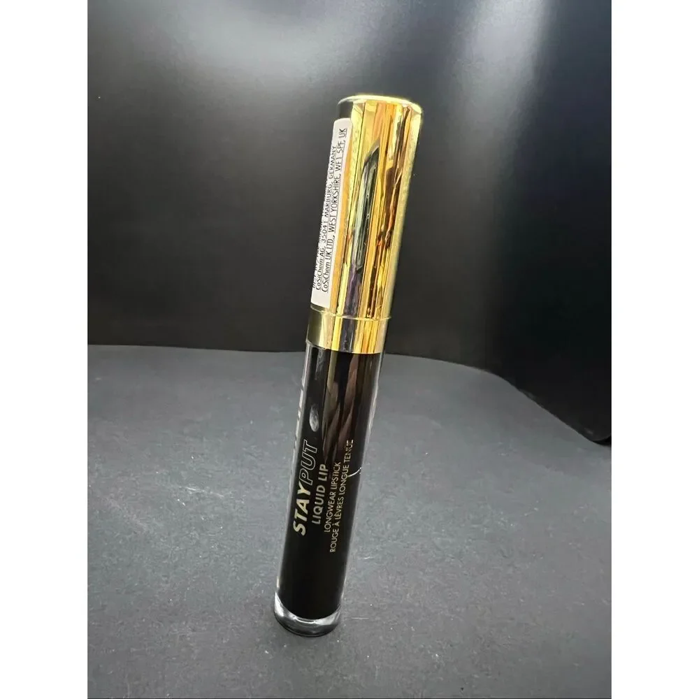 New Sealed Milani Stay Put Liquid Lip Longwear Lipstick Villain Era 230 Black